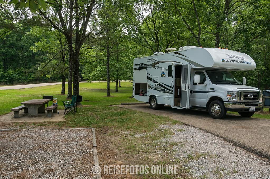 Camping in USA Nationalparks mit dem Wohnmobil