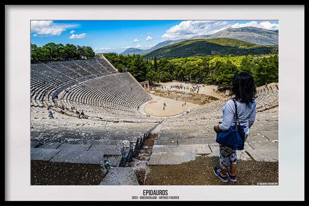 Epidauros - Antikes Theater mit beeindruckender Akustik