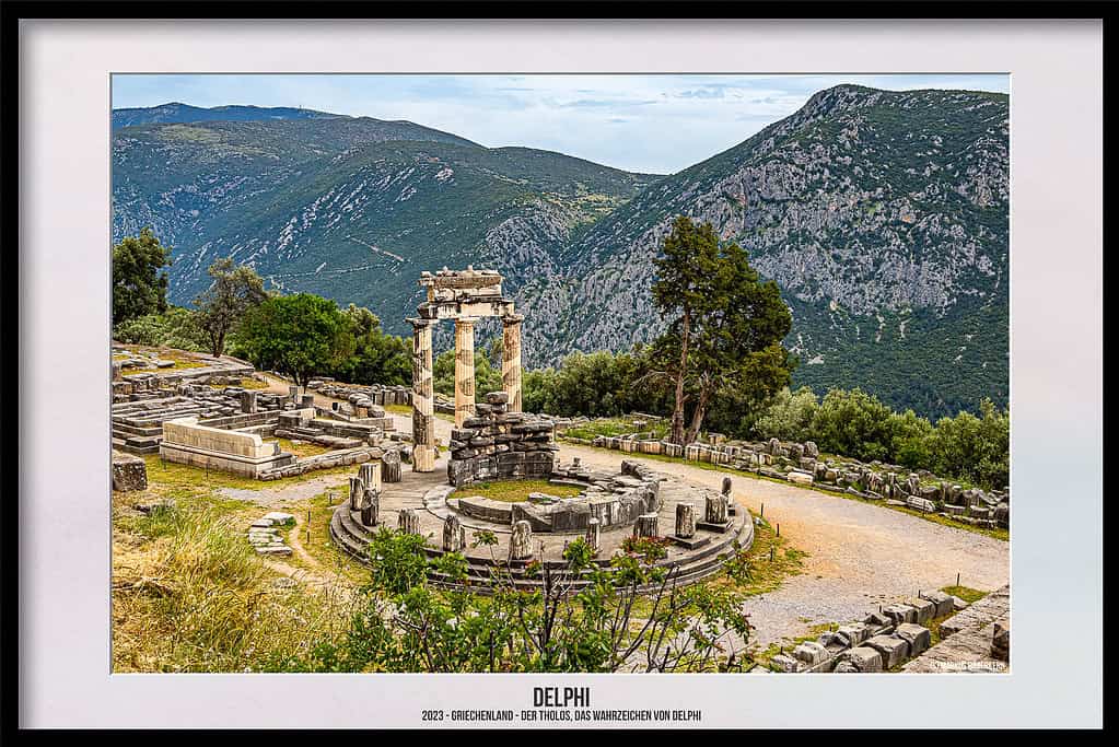 Delphi - Der Tholos, das Wahrzeichen von Delphi