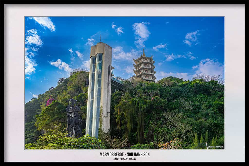 Zentralvietnam - Marble Mountains, die fünf Marmorberge zwischen Da Nang und Hoi An